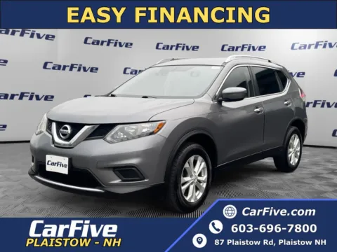Gray 2016 Nissan Rogue SV for sale in Plaistow, NH