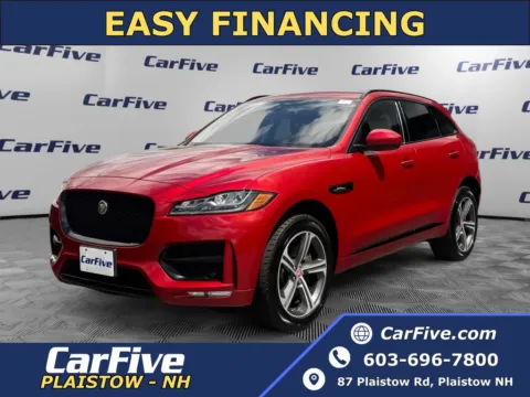 Red 2018 Jaguar F-PACE 35t R-Sport for sale in Plaistow, NH