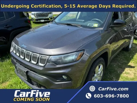 Gray 2022 Jeep Compass Latitude for sale in Plaistow, NH