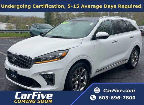 White 2019 Kia Sorento SX Limited for sale in Plaistow, NH