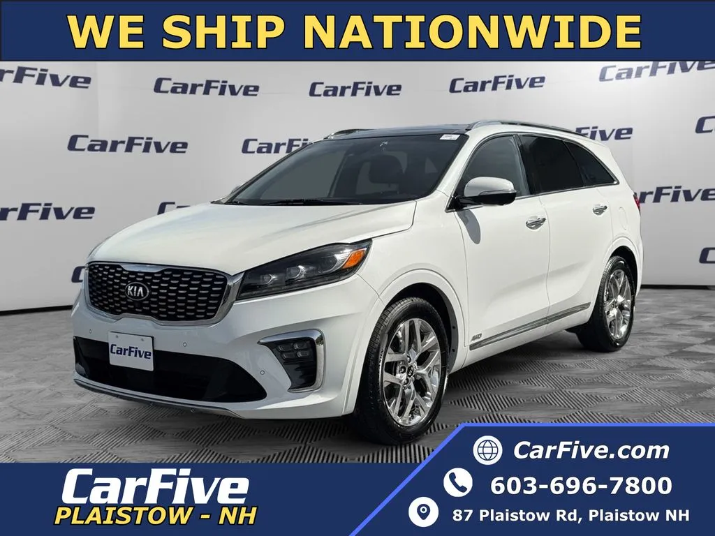 White 2019 Kia Sorento SX Limited for sale in Plaistow, NH