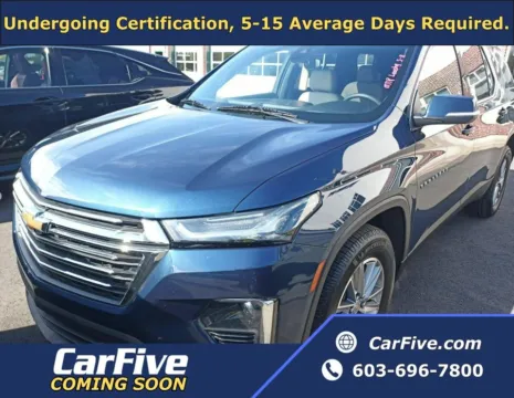 Blue 2023 Chevrolet Traverse LT Leather for sale in Plaistow, NH