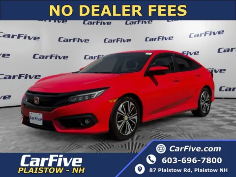Red 2016 Honda Civic EX-T for sale in Plaistow, NH