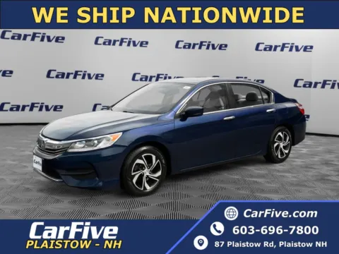Black 2017 Honda Accord LX for sale in Plaistow, NH