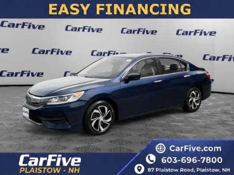 Black 2017 Honda Accord LX for sale in Plaistow, NH