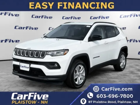 White 2022 Jeep Compass Latitude for sale in Plaistow, NH