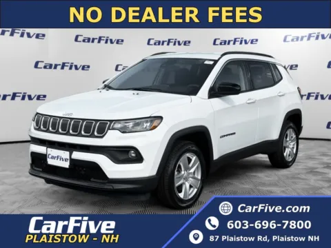 White 2022 Jeep Compass Latitude for sale in Plaistow, NH