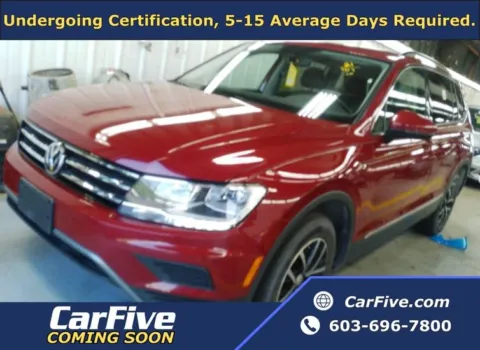 Red 2021 Volkswagen Tiguan 2.0T SE for sale in Plaistow, NH