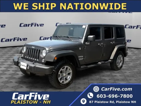 Photos of 2017 Jeep Wrangler Unlimited Sport for sale in Plaistow, NH at CarFive Plaistow, NH