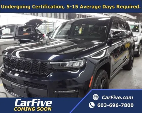 Blue 2023 Jeep Grand Cherokee L Limited for sale in Plaistow, NH