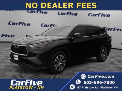 Black 2021 Toyota Highlander XLE for sale in Plaistow, NH