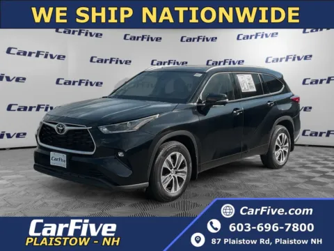 Black 2021 Toyota Highlander XLE for sale in Plaistow, NH