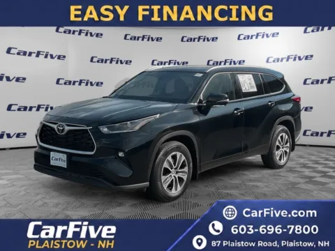 Black 2021 Toyota Highlander XLE for sale in Plaistow, NH