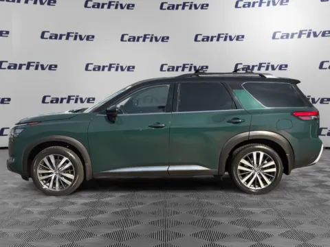 Photos of 2022 Nissan Pathfinder Platinum for sale in Plaistow, NH at CarFive Plaistow, NH