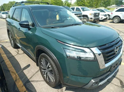 Another view of 2022 Nissan Pathfinder Platinum for sale in Plaistow, NH at CarFive Plaistow, NH
