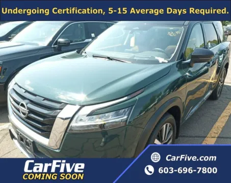 Green 2022 Nissan Pathfinder Platinum for sale in Plaistow, NH