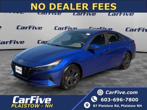 Blue 2023 Hyundai Elantra SEL for sale in Plaistow, NH