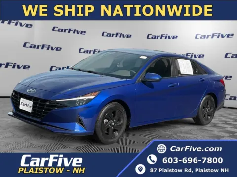 Blue 2023 Hyundai Elantra SEL for sale in Plaistow, NH