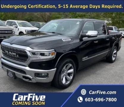 Black 2022 Ram 1500 Limited for sale in Plaistow, NH
