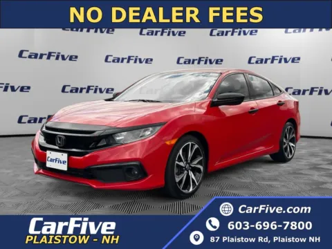 Red 2019 Honda Civic Sport for sale in Plaistow, NH