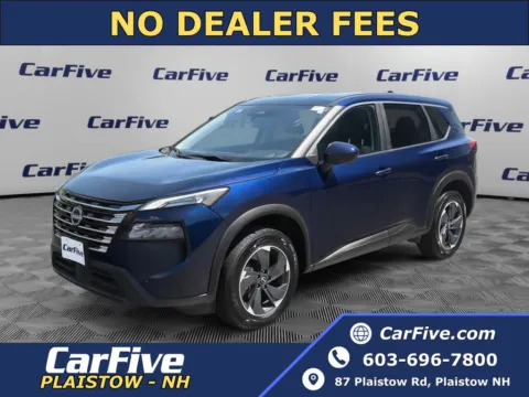 Blue 2024 Nissan Rogue SV for sale in Plaistow, NH