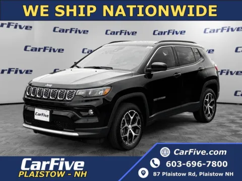 Black 2024 Jeep Compass Limited for sale in Plaistow, NH