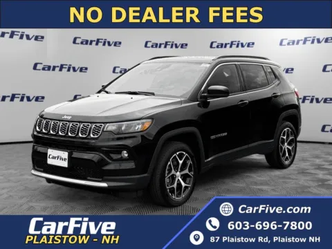 Black 2024 Jeep Compass Limited for sale in Plaistow, NH