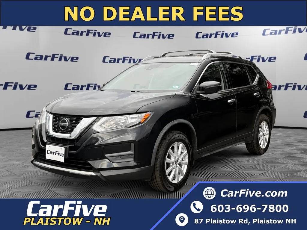Black 2019 Nissan Rogue SV for sale in Plaistow, NH