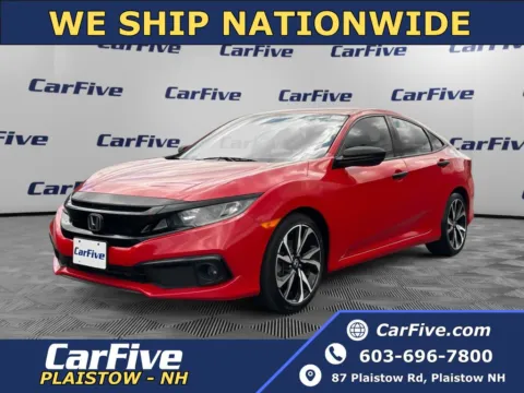 Red 2019 Honda Civic Sport for sale in Plaistow, NH
