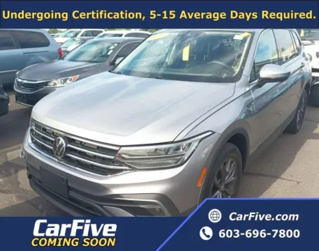 Silver 2023 Volkswagen Tiguan 2.0T SE for sale in Plaistow, NH