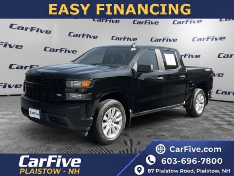 Black 2020 Chevrolet Silverado 1500 Custom for sale in Plaistow, NH