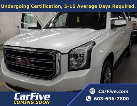 White 2016 GMC Yukon XL SLT for sale in Plaistow, NH