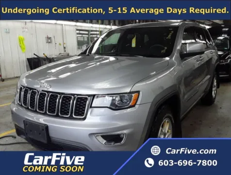 Silver 2018 Jeep Grand Cherokee Laredo for sale in Plaistow, NH
