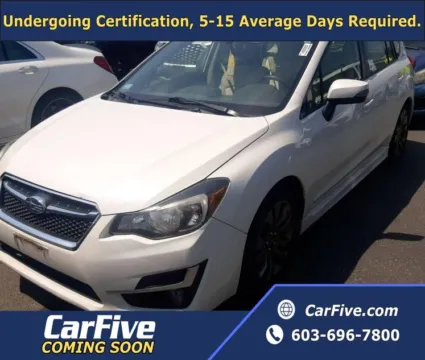 White 2016 Subaru Impreza 2.0i Sport Premium for sale in Plaistow, NH