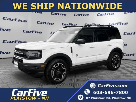 White 2023 Ford Bronco Sport Outer Banks for sale in Plaistow, NH