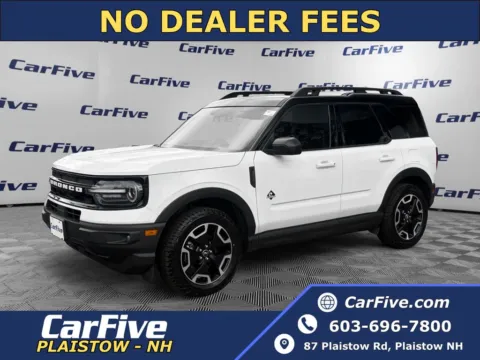 White 2023 Ford Bronco Sport Outer Banks for sale in Plaistow, NH