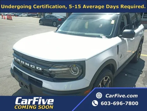 White 2023 Ford Bronco Sport Outer Banks for sale in Plaistow, NH
