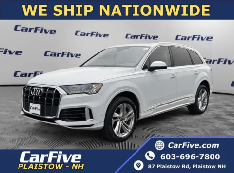 White 2023 Audi Q7 55 Premium Plus for sale in Plaistow, NH