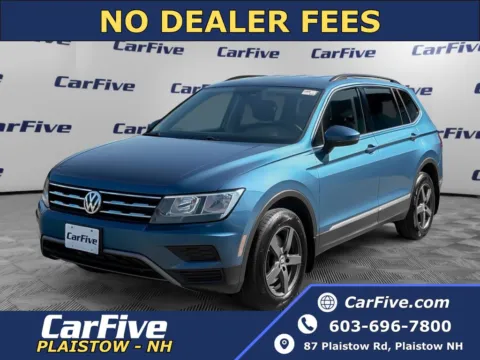 Blue 2020 Volkswagen Tiguan 2.0T SE for sale in Plaistow, NH