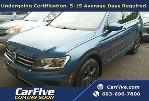 Blue 2020 Volkswagen Tiguan 2.0T SE for sale in Plaistow, NH