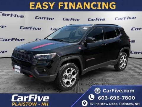 Black 2022 Jeep Compass Trailhawk for sale in Plaistow, NH