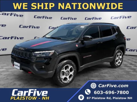 Black 2022 Jeep Compass Trailhawk for sale in Plaistow, NH