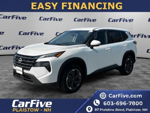 White 2024 Nissan Rogue SV for sale in Plaistow, NH
