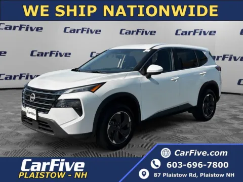 White 2024 Nissan Rogue SV for sale in Plaistow, NH