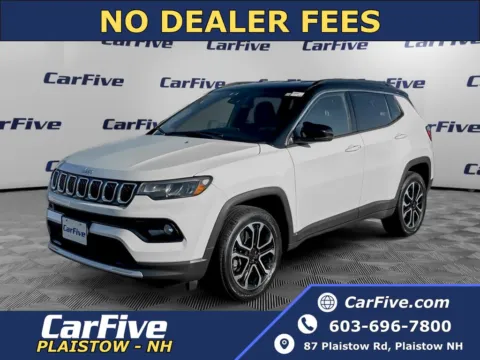 White 2023 Jeep Compass Limited for sale in Plaistow, NH