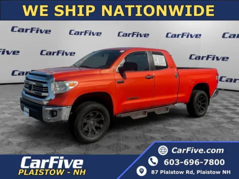 Red 2017 Toyota Tundra SR5 for sale in Plaistow, NH