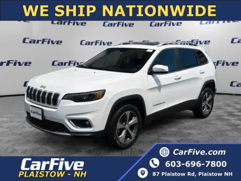 White 2019 Jeep Cherokee Limited for sale in Plaistow, NH