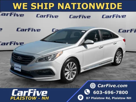 Silver 2015 Hyundai Sonata Sport for sale in Plaistow, NH