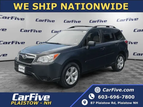 Gray 2015 Subaru Forester 2.5i Premium for sale in Plaistow, NH