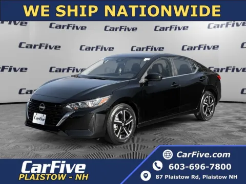 Black 2024 Nissan Sentra SV for sale in Plaistow, NH